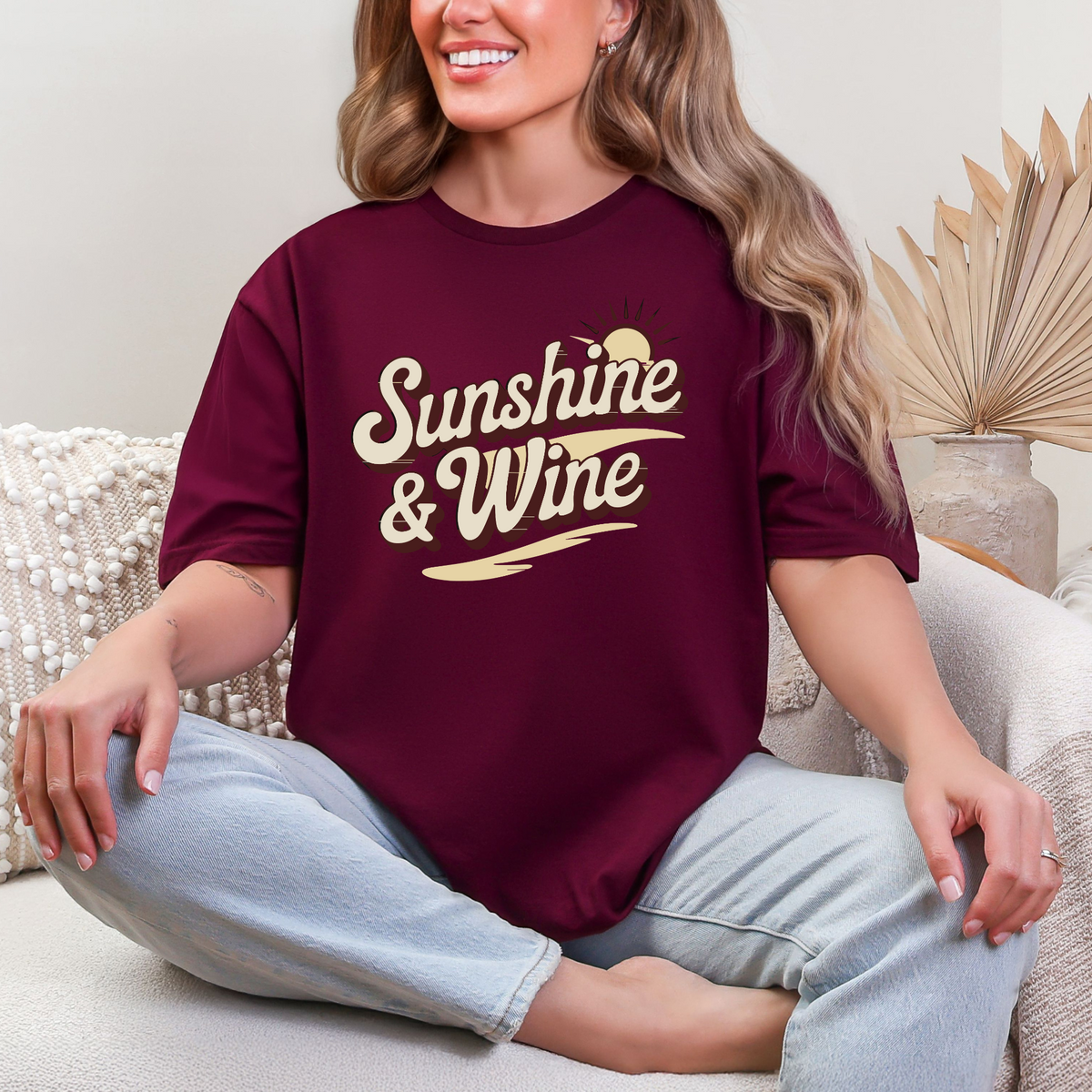 S / Maroon Tee