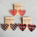 Acrylic Heart Earrings