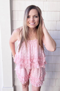 Chiffon Dot romper