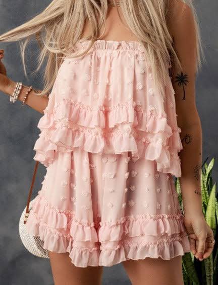 Chiffon Dot romper