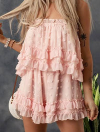 Chiffon Dot romper