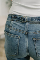 Doris Mid Rise Boyfriend with Adjustable Back Tab + Hollywood WB