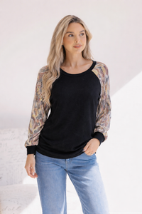 Enigmatic Beauty Raglan
