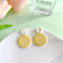 Spring Clay Drop Studs