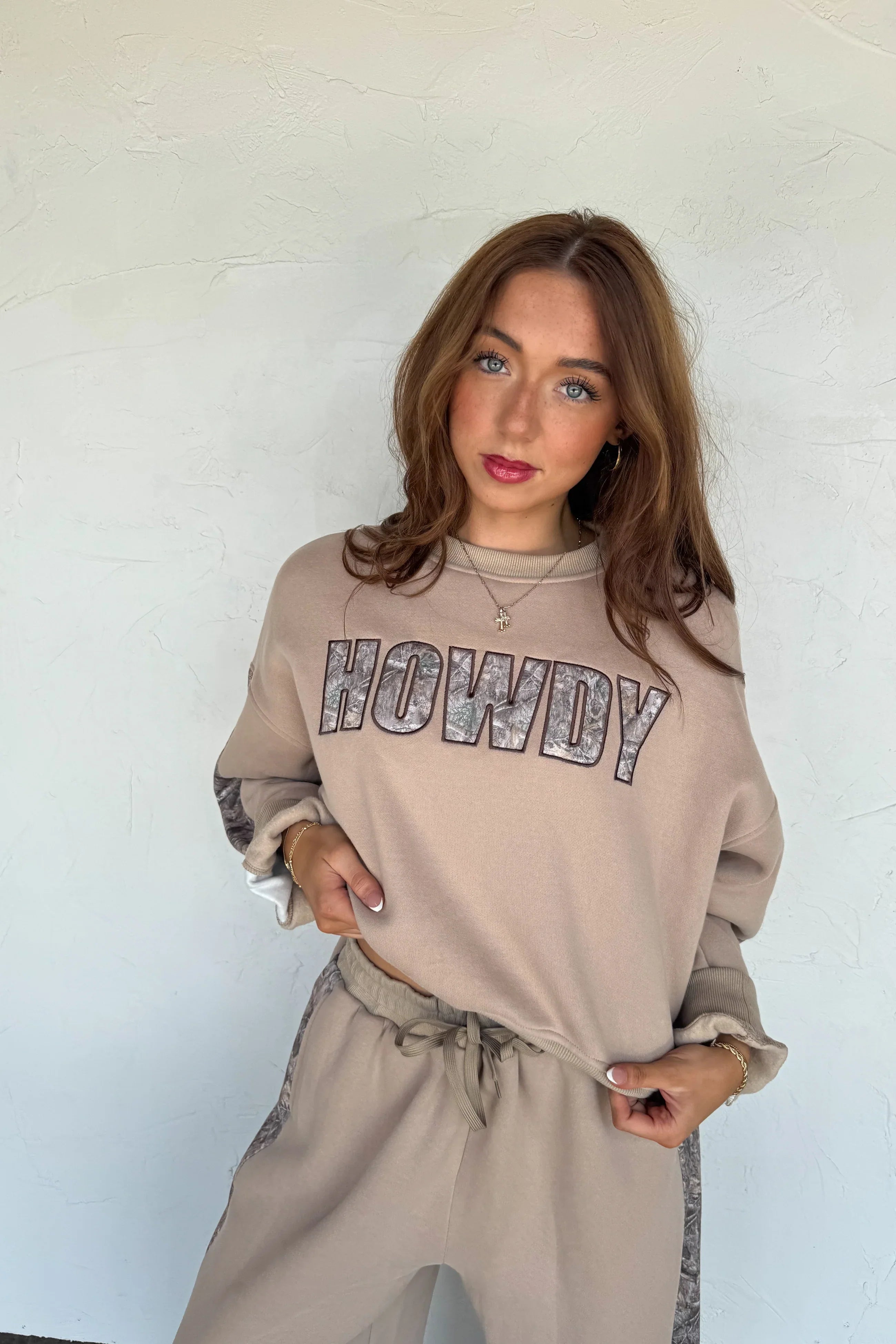 PREORDER Howdy Camo Pant Set