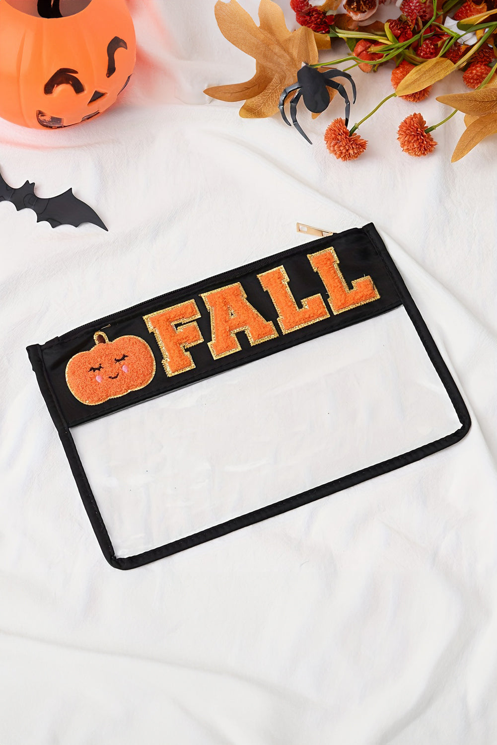 Fall Pumpkin Patch Zip Pouch