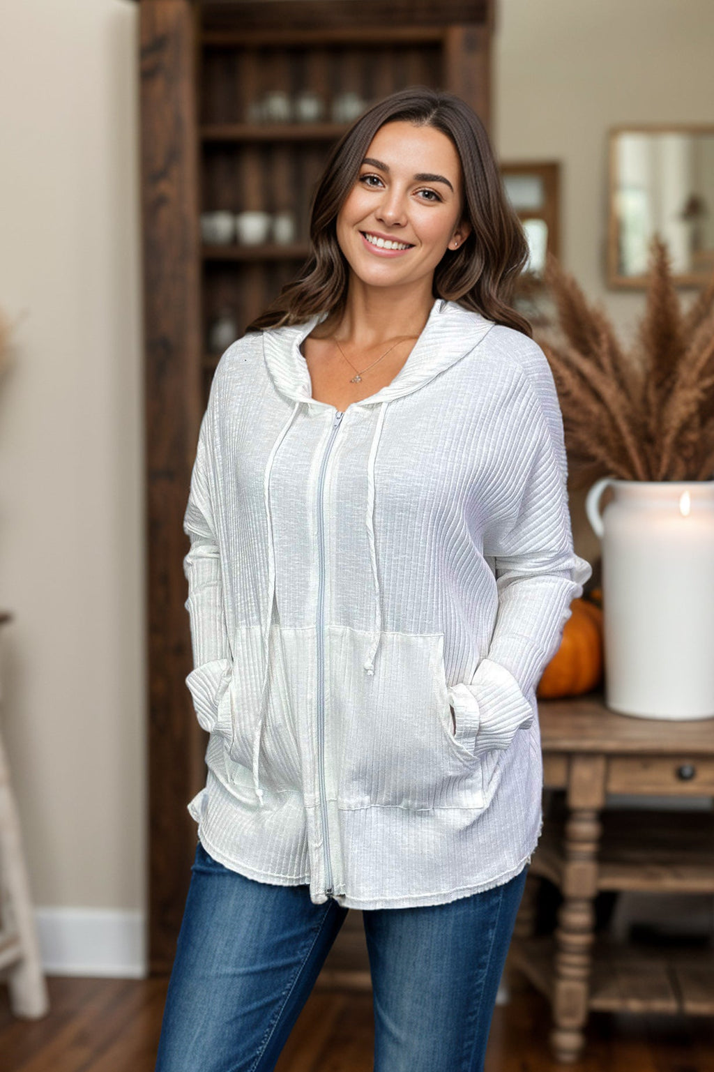 Fashion Flurry - Zip Up Hoodie