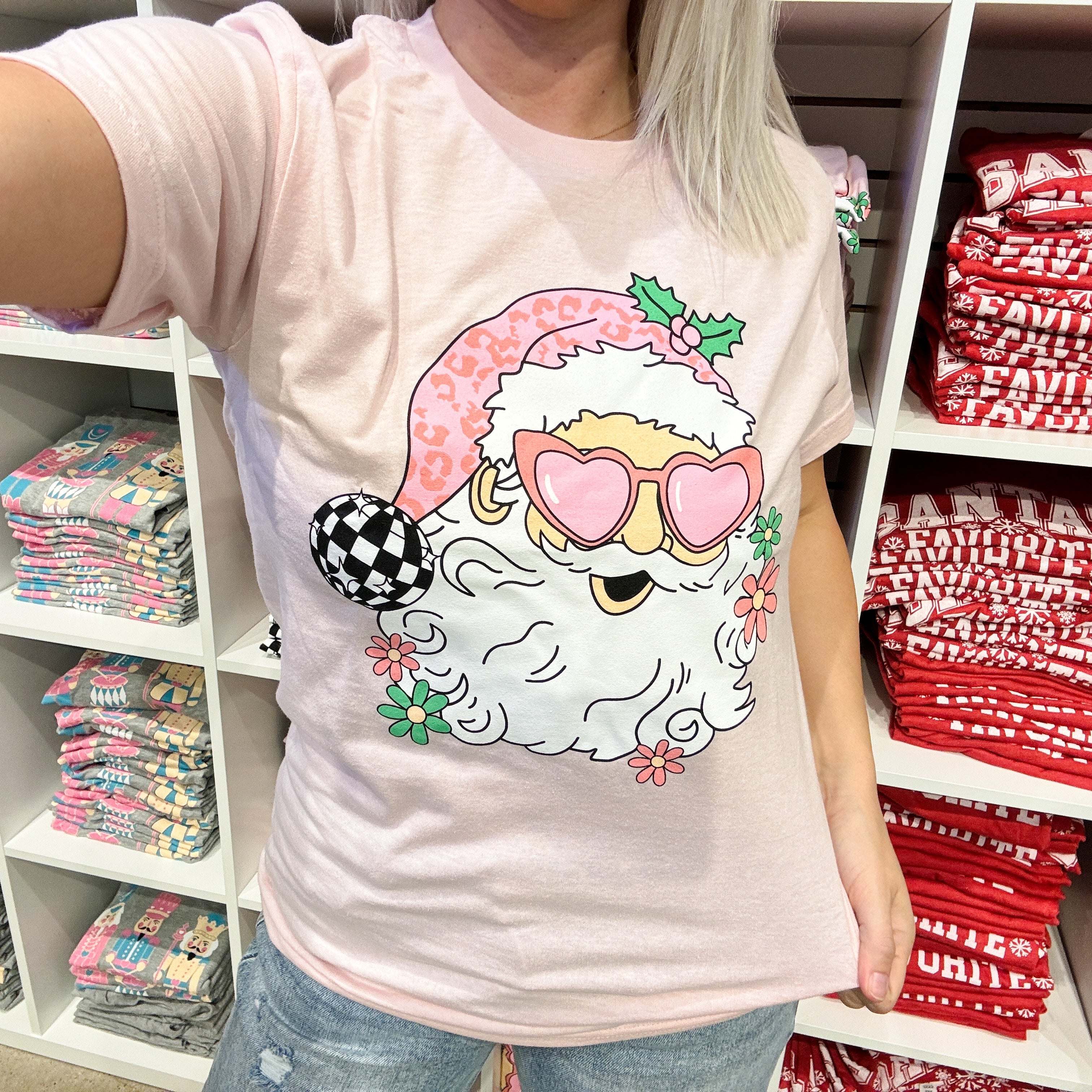 Disco Santa Graphic Tee