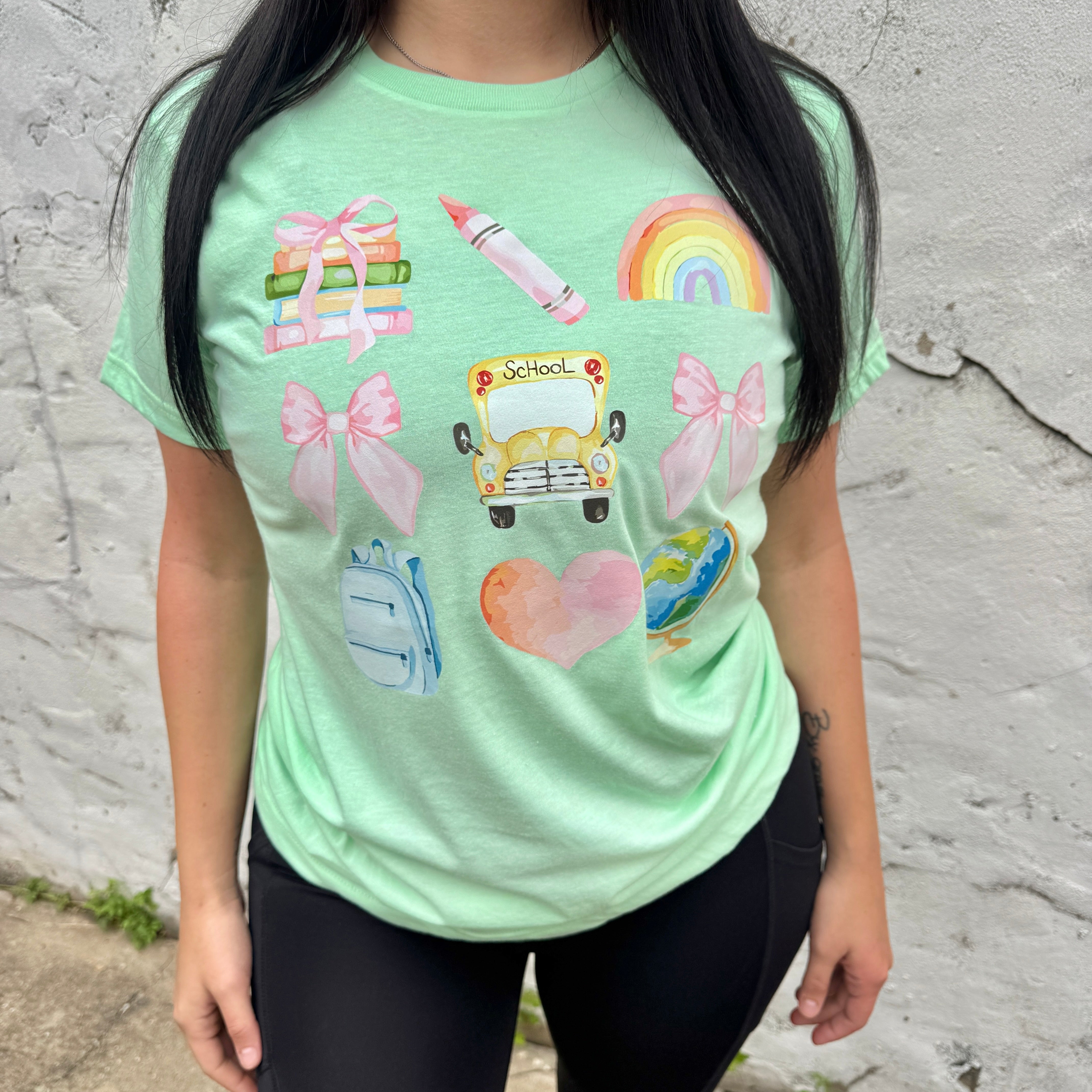 Mini Thankful Bows Graphic Tee