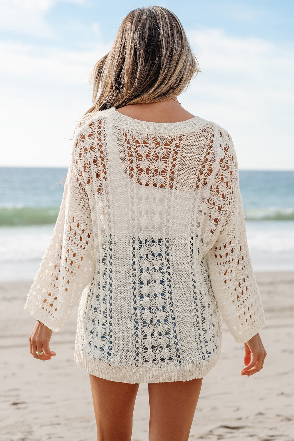 Hollow Out Knit Top