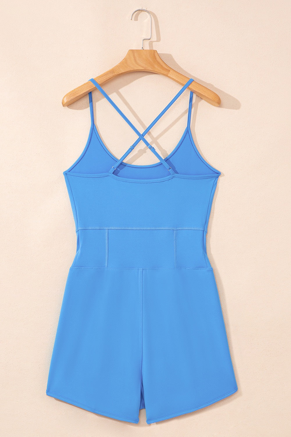 Blue Sporty Romper