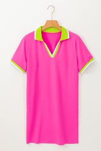 Vibrant Pink Country Club Dress
