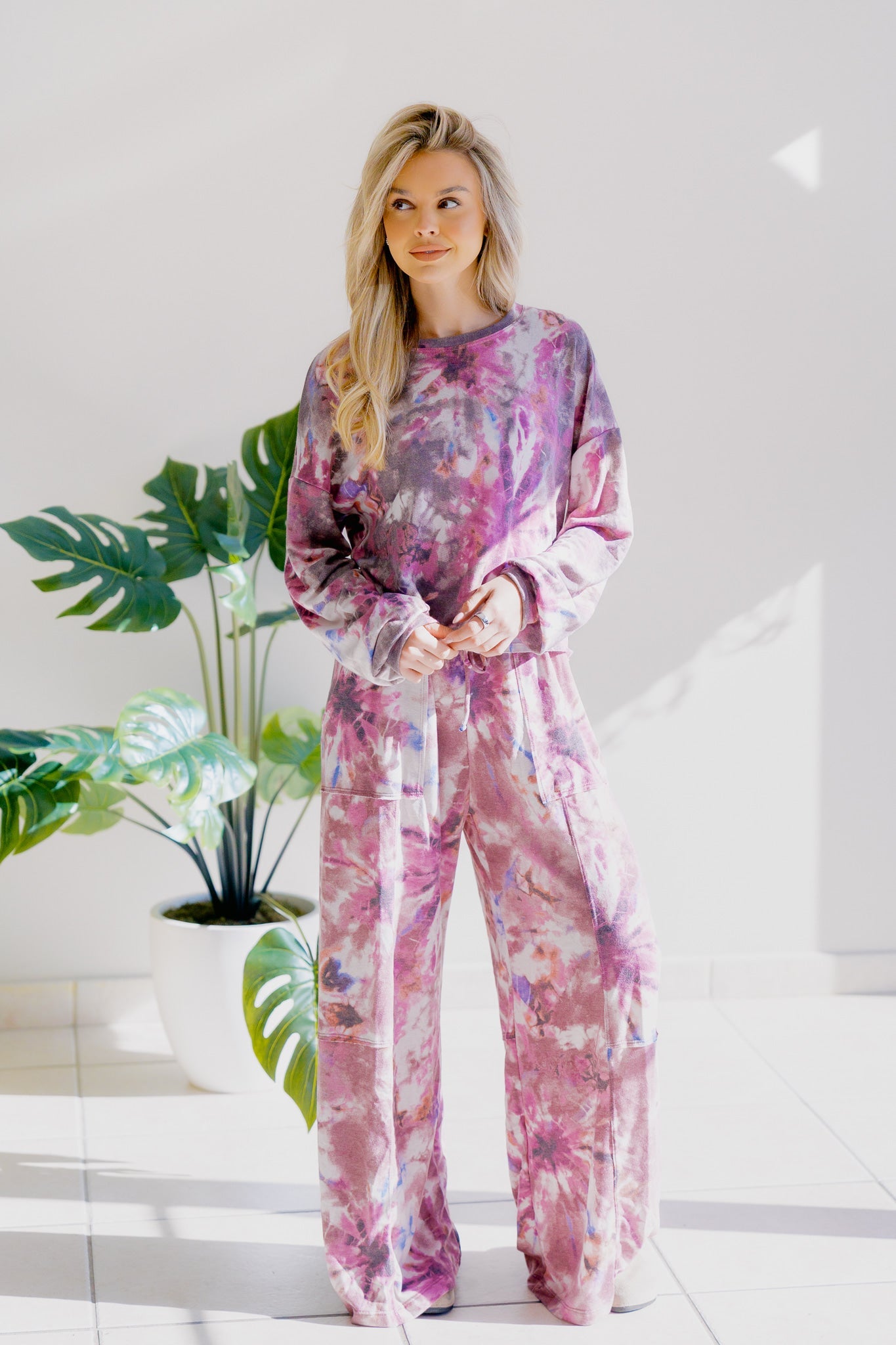 Cosmic Rose Glow Long Sleeve