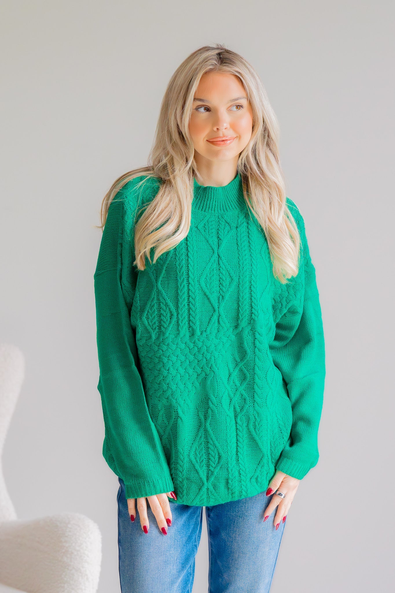 Merry Spruce Pullover Sweater