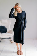 Midnight Mistletoe Dress