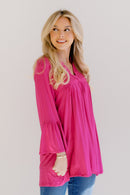 Vivid Petal Swing Top