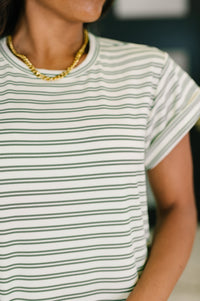 Keep Me Comfy Casual Maxi Dress in Green