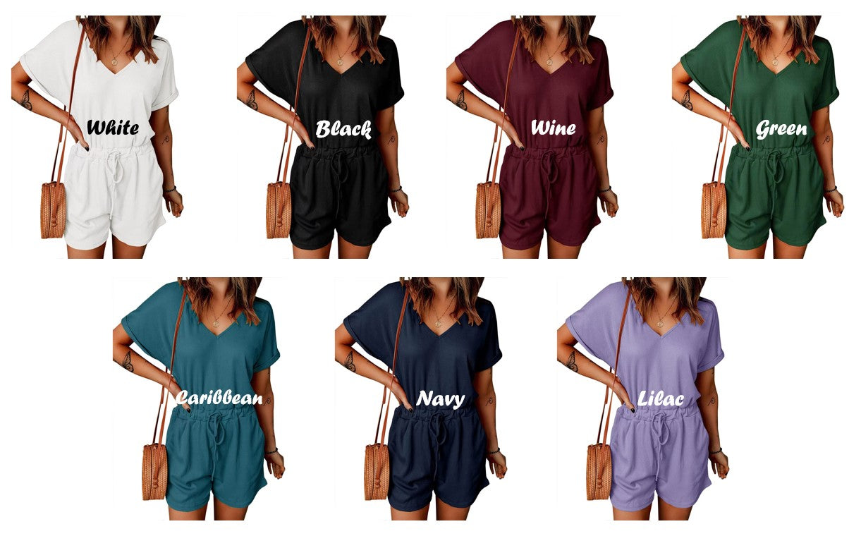 The Ribbed Abby Romper-