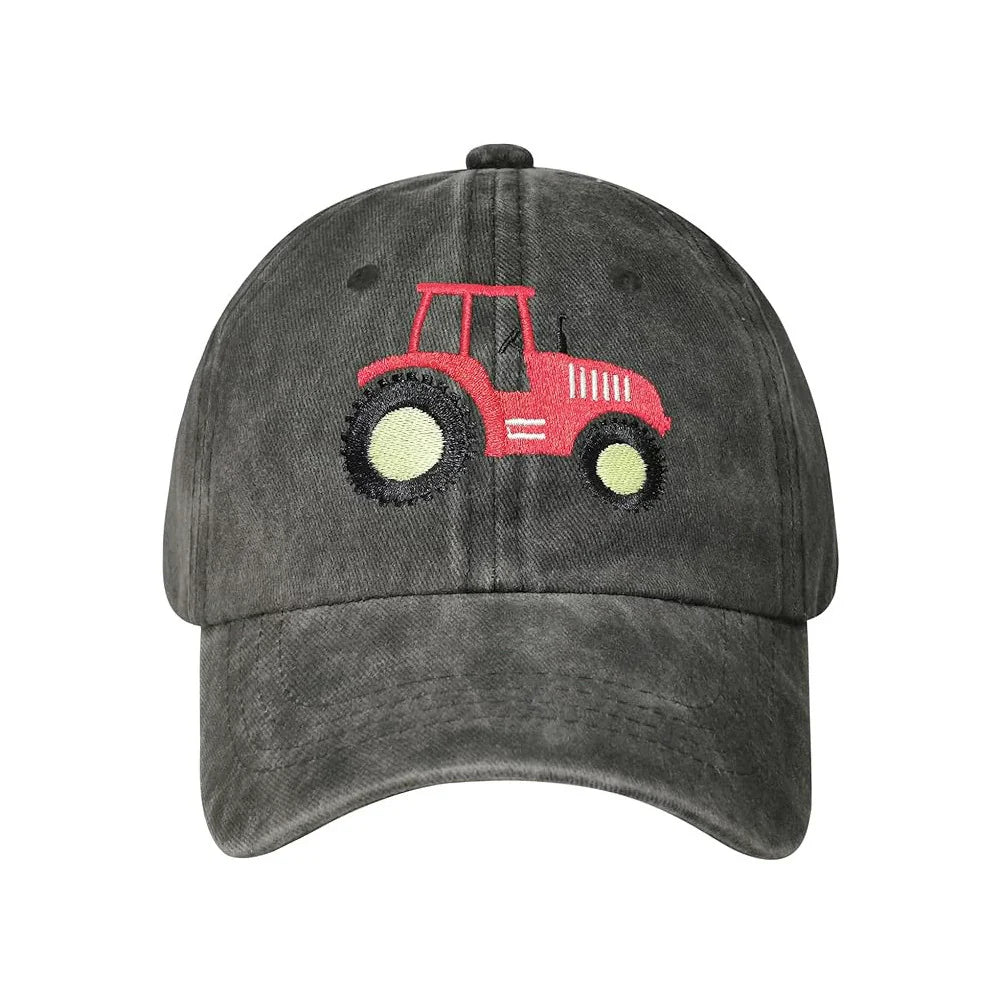 Black/Red Tractor