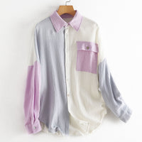 THE Huxley Gauze Two Tone button up