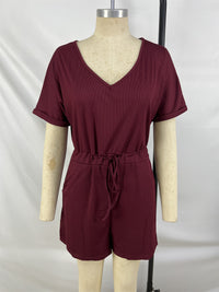 The Ribbed Abby Romper-