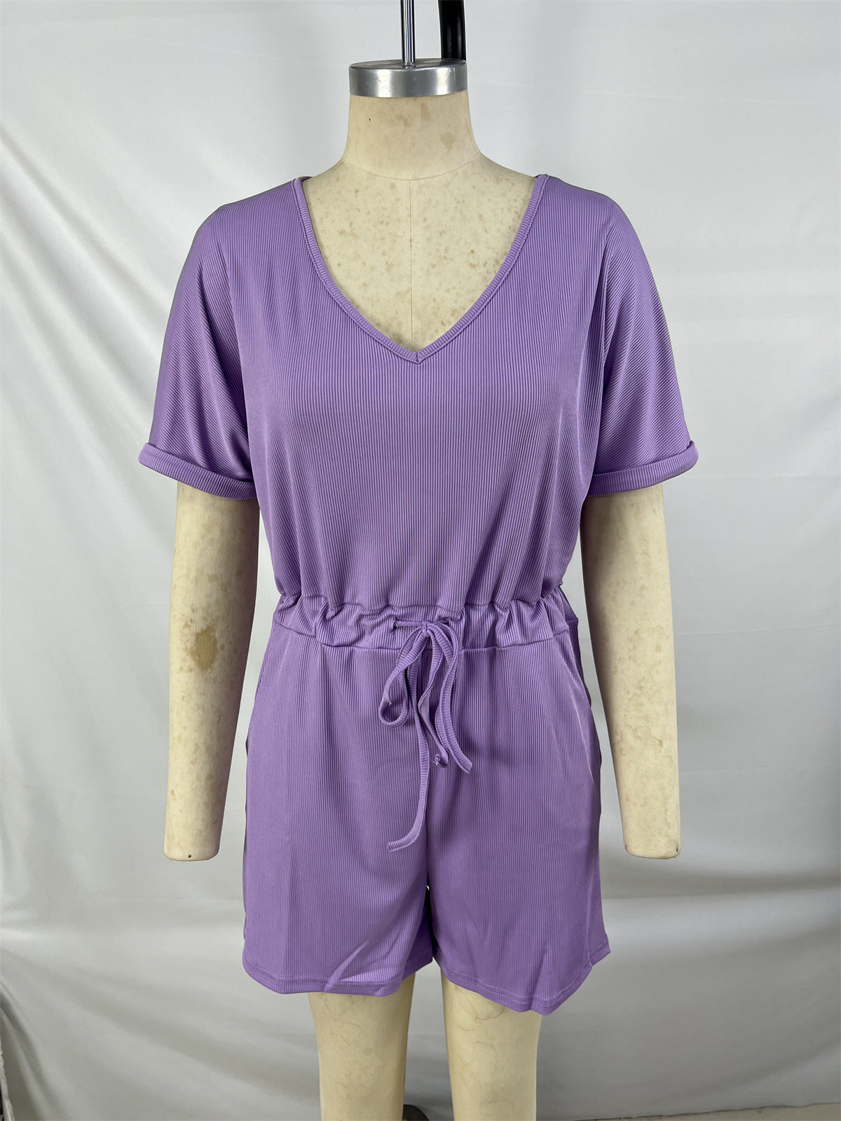 The Ribbed Abby Romper-