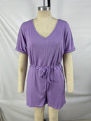 The Ribbed Abby Romper-
