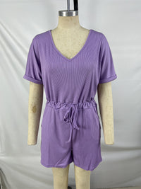 The Ribbed Abby Romper-