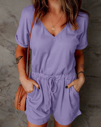 The Ribbed Abby Romper-