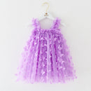 Butterfly & Flower Tulle Twirl Dress
