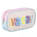 Chenille Patch Embroidered: VACAY Travel Bag