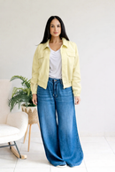 Little Ray of Sunshine - Leather Jacket