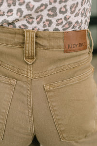 Nancy High Waist Wide Leg Ankle Jean with Vintage Front Yoke