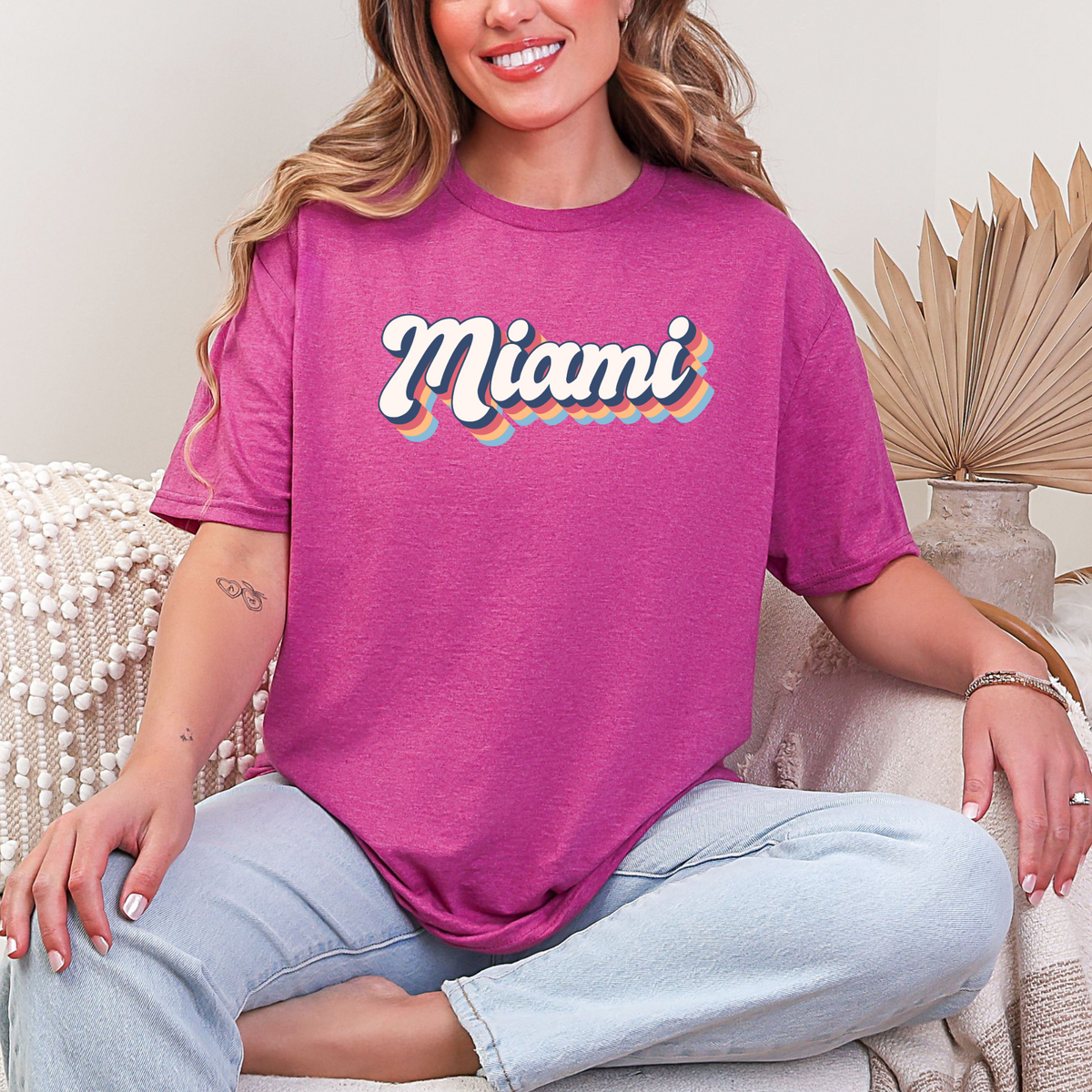 S / Heather Berry Tee