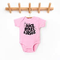 Juice Boxes & Jesus Infant Bodysuit