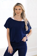 Comfy Chic Navy Top