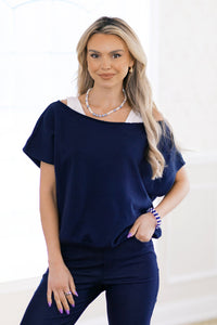 Comfy Chic Navy Top