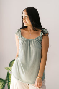 Sage The Day Top
