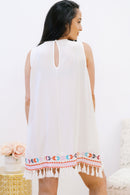 Embroidered Perfection - Dress