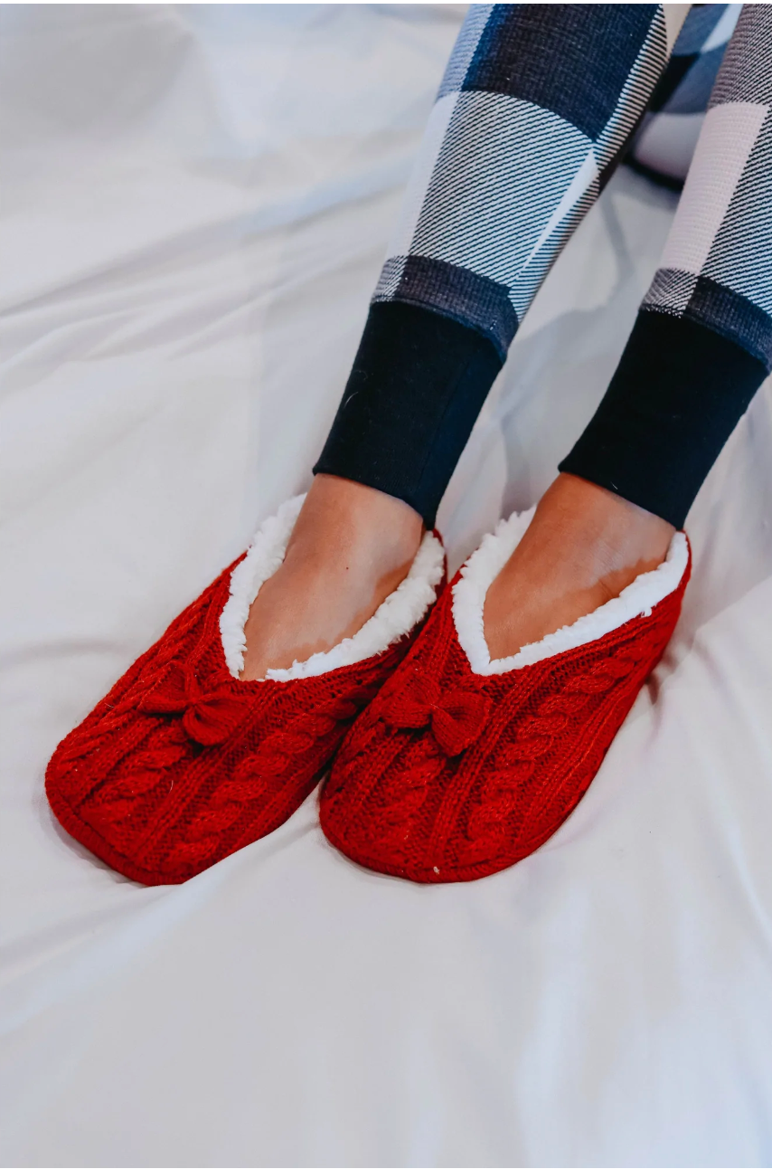 Fleece Lined Slipper Socs