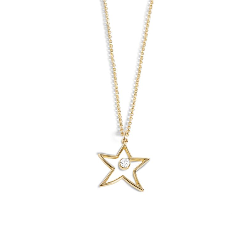 Gold Star Necklace