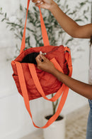 There She Goes Bag in Tomato