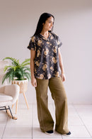 Wildflower Rib V-Neck