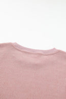 Corded Tunic Sweatshirt