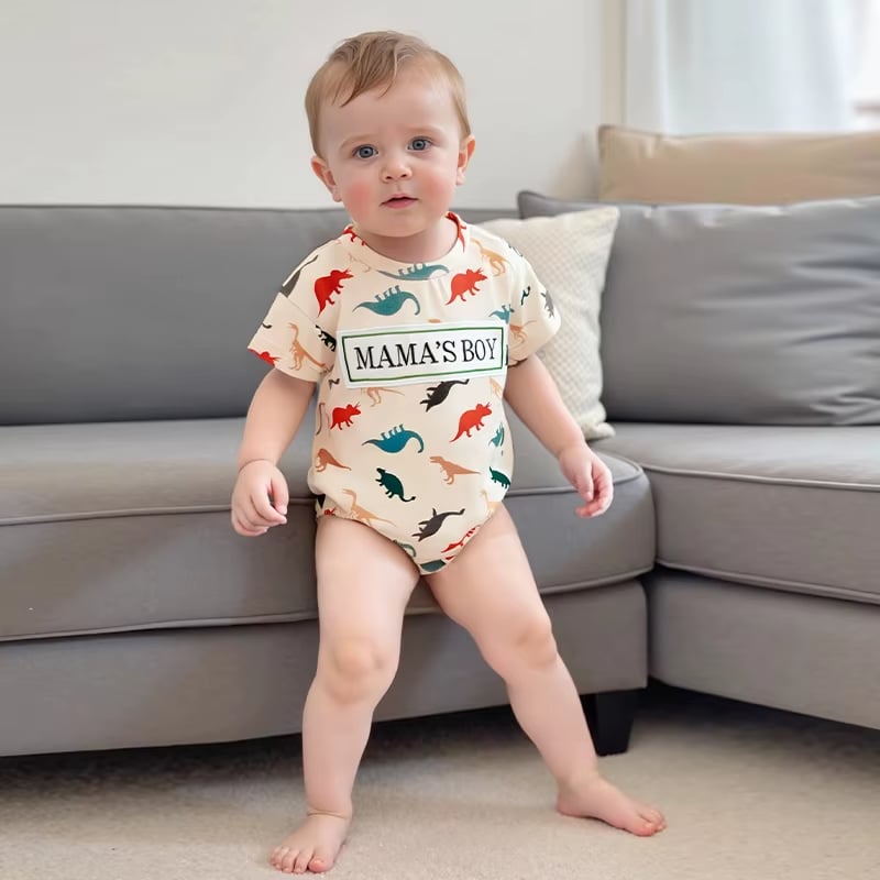Mama's Boy Dino Onesie