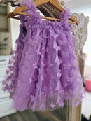 Butterfly & Flower Tulle Twirl Dress