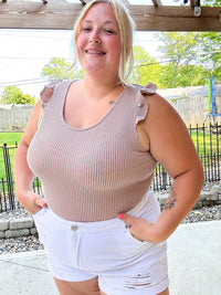 Aurelia ribbed bodysuit-