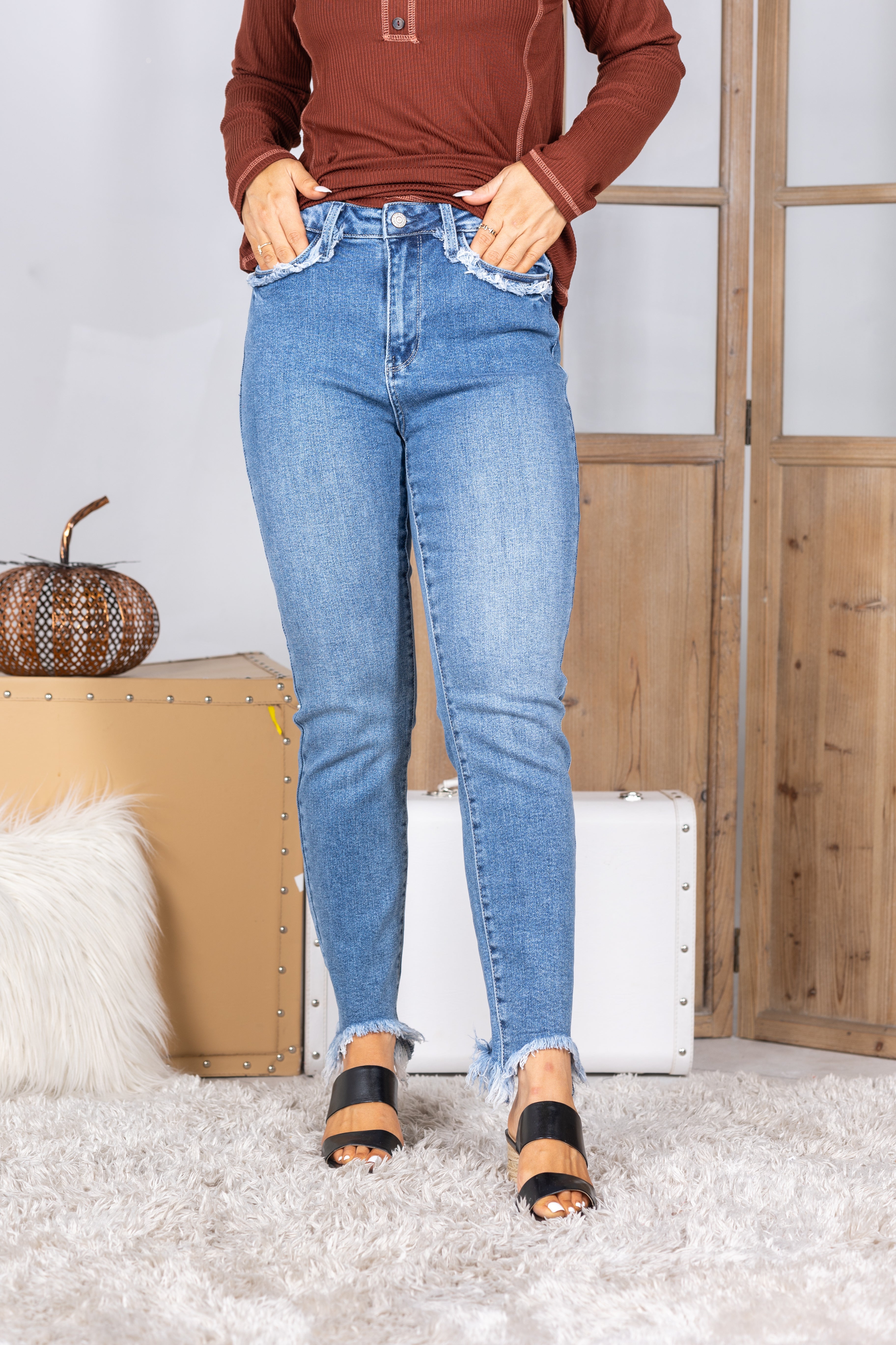 Home On The Fringe - Judy Blue Skinnies