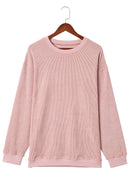 Corded Tunic Sweatshirt
