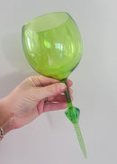 Floating Acrylic wine glass